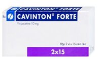 Thuốc Cavinton Forte 10mg Gedeon điều trị rối loạn tuần hoàn máu não (2 vỉ x 15 viên)