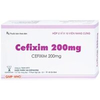 Thuốc Cefixim 200mg Cophavina điều trị nhiễm khuẩn