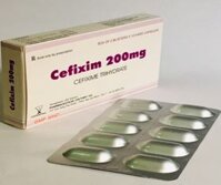 Thuốc Cefixim 200mg Cophavina điều trị nhiễm khuẩn (2 vỉ x 10 viên)