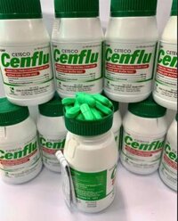 Thuốc Cenflu 500mg (Cafein, Paracetamol, Phenylephrin hydroclorid) Tablets Ceteco TW3/16 – Điều trị cảm cúm (Chai 100 viên)