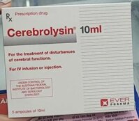 Thuốc Cerebrolysin 10ml Everpharma điều trị rối loạn trí nhớ (H/5o/10ml)