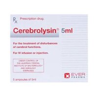 Thuốc Cerebrolysin EVER Neuro Pharma – Điều trị rối loạn trí nhớ (Hộp 1 vỉ x 5 ống x 5ml)