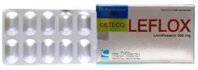 Thuốc Ceteco Leflox 500mg (Levofloxacin 500mg) TW3/16 – Điều trị nhiễm khuẩn do các vi khuẩn nhạy cảm (10 vỉ x 10 viên)