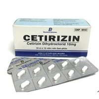 Thuốc Cetirizin 10mg