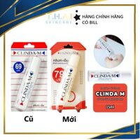 Thuốc chấm mụn CLINDA-M trị mụn viêm mụn bọc hiệu quả sau 1 lần bôi