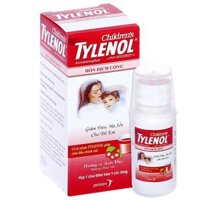 Thuốc Children's Tylenol điều trị cảm cúm, sốt, đau đầu, đau họng (Chai 60ml)
