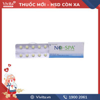 Thuốc chống co thắt cơ trơn No-Spa 40mg | Hộp 50 viên