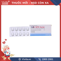 Thuốc chống co thắt cơ trơn No-Spa Forte 80mg | Hộp 30 viên