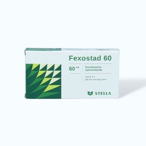 Thuốc chống dị ứng Fexostad 60mg Stada (H/10v)