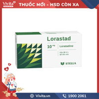 Thuốc chống dị ứng Lorastad 10 Tab | Hộp 20 viên