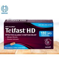 Thuốc chống dị ứng Telfast HD 180mg