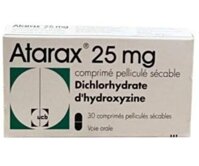 Thuốc chống lo âu, căng thẳng Atarax 25mg (30 viên/hộp)