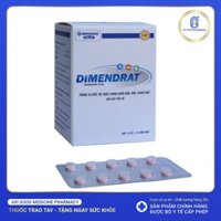 THUỐC CHỐNG NÔN SAY TÀU XE DIMENDRAT HỘP 100 VIÊN