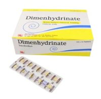 Thuốc chống say tàu xe Dimenhydrinate Thái Lan