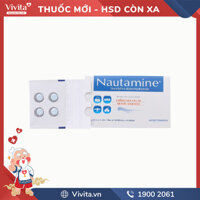 Thuốc chống say tàu xe Nautamine | Hộp 80 viên