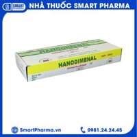 Thuốc chống say xe Hanodimenal hộp 50 vỉ x 10 viên
