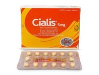 Thuốc Cialis 5mg (Tadalafil 5mg) LILLY H/28v điều trị rối loạn cương dương ở nam giới