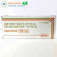 Thuốc Cimetidine 200mg – Thuốc điều trị loét dạ dày hiệu quả