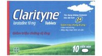 Thuốc Clarityne MSD giảm triệu chứng dị ứng (1 vỉ x 10 viên)