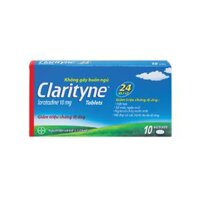 Thuốc Clarityne MSD giảm triệu chứng dị ứng (1 vỉ x 10 viên)