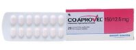 Thuốc CoAprovel 150/12.5mg (Hydrochlorothiazide, Irbesartan) Sanofi – Sử dụng phối hợp trong điều trị tăng huyết áp (Hộp 2 vỉ x 14 viên)