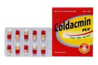 Thuốc Coldacmin Flu DHG điều trị triệu chứng cảm sốt, nhức đầu, đau nhức cơ bắp (10 vỉ x 10 viên)