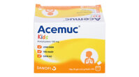 Thuốc cốm Acemuc Kids 100mg tiêu nhầy trong bệnh hô hấp (30 gói x 0.5g)