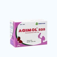 Thuốc cốm Agimol 325mg Agimexpharm giảm đau từ nhẹ đến vừa và hạ sốt (hộp 30 gói)
