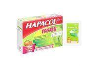 Thuốc cốm sủi bọt Hapacol 150 Flu trị triệu chứng cảm sốt, sổ mũi (24 gói x 1.5g)