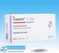Thuốc Concor 5 trị huyết cao (hộp 3 vỉ x 10 viên)