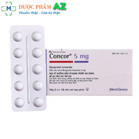 Thuốc Concor 5 mg – Thuốc Điều trị bệnh tim mạch hiệu quả