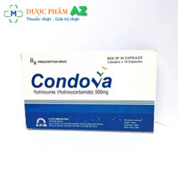 Thuốc Condova 500 mg – Hộp 30 viên – Điều trị ung thư bạch cầu, u hắc tố hiệu quả
