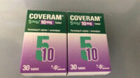 Thuốc Coveram , Perindopril, Amlodipine 5mg/10mg Servier điều trị tăng huyết áp (30 viên)