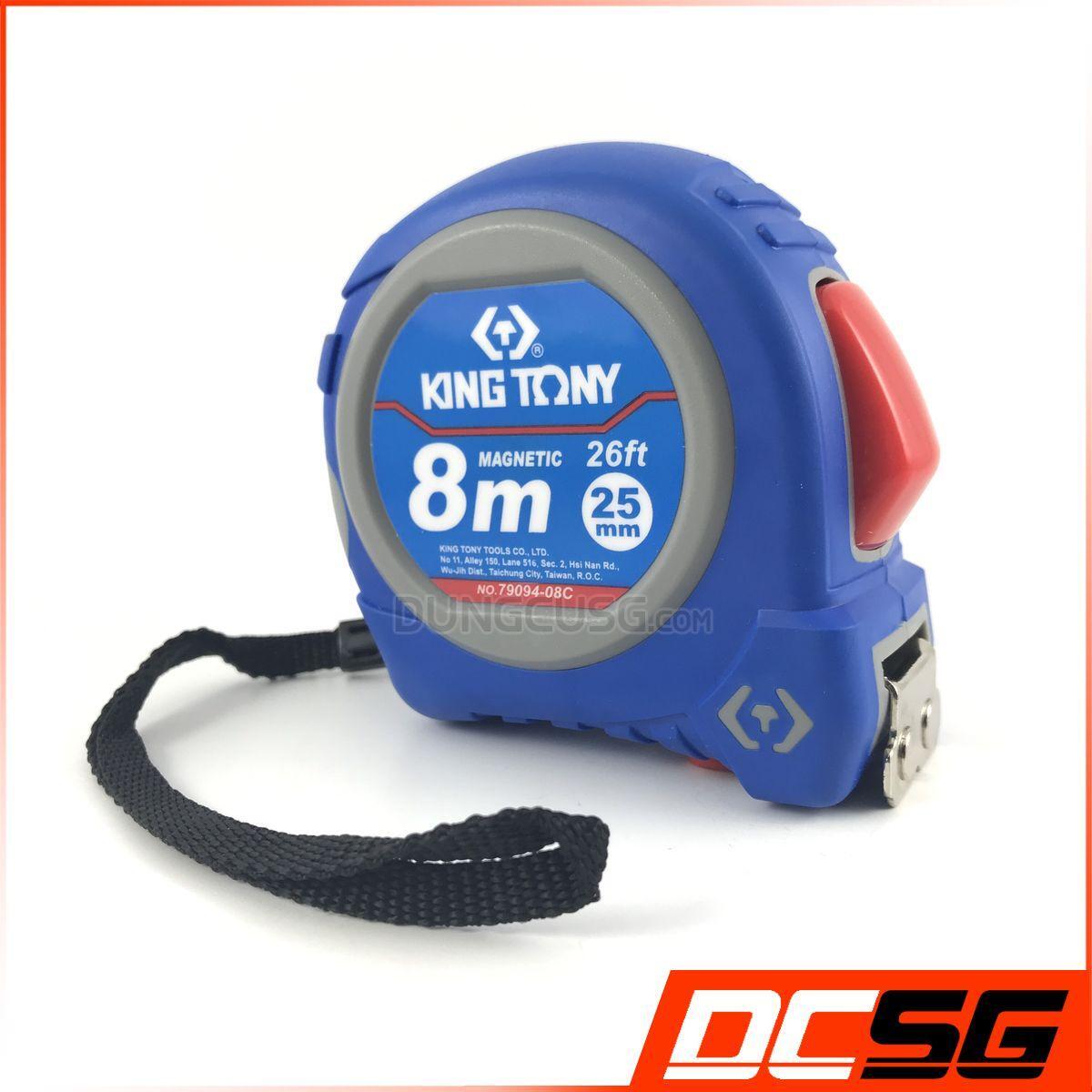 Thước cuộn 8 mét kingtony 79094-08c