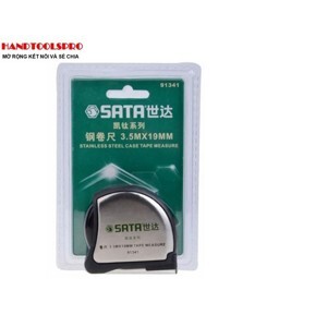 Thước cuốn thép 3.5m Sata 91341
