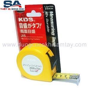 Thước cuốn thép KDS PDX25-75ME -7.5m