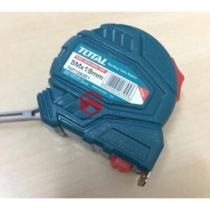 Thước cuộn thép nền vàng 25mm Total TMT126352, 5m