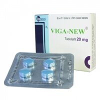 Thuốc cường dương Viga New 20mg , Hộp 4 viên