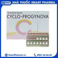 Thuốc Cyclo-Progynova điều trị hội chứng thiếu estrogen (1 vỉ x 21 viên)