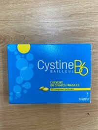 Thuốc Cystine B6 500mg Galeniques Vernin điều trị các bệnh lý liên quan đến tóc và loạn dưỡng móng (20 viên)