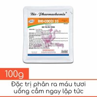 Thuốc đặc trị cầu trùng gà đi phân ra máu tươi - Bio Cocci 33 100g