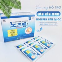 Thuốc đặc trị viêm xoang Nosepen hiệu thuốc 90 gói ngày 2 gói T1