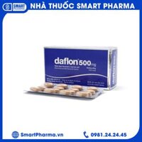 Thuốc Daflon 500mg điều trị các triệu chứng liên quan đến suy giảm tĩnh mạch bạch huyết và trĩ cấp (60 viên)