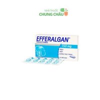 Thuốc đạn Efferalgan 150mg: Giảm đau, hạ sốt cho trẻ nhỏ