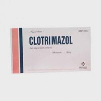 Thuốc đặt điều trị viêm âm đạo OOS Can HSD - Clotrimazol 100mg Tenamyd (6 viên x 1 vỉ/hộp)