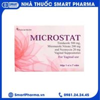 Thuốc đặt Microstat (500mg) – Điều trị viêm nhiễm âm đạo