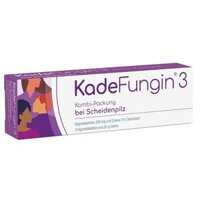Thuốc đặt phụ khoa KadeFungin 3 Kombi-packung điều trị viêm nhiễm phụ khoa, 1 hộp