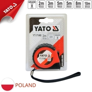 Thươc dây cuộn Yato YT-7149, 2mx16mm