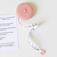 Thước dây hộp rút cầm tay 1.5m - thước dây cuộn nhỏ gọn tiện dụng - Thước dây giá sỉ - PK82 - Thước Dây Cuộn- Hồng