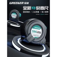 Thước dây rừng xanh 5m thước dây gia đình chính xác cao 10m hộp thước dây kéo thước dây 7.5 thước dây vòng thước dày